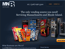 Tablet Screenshot of mnbvending.com